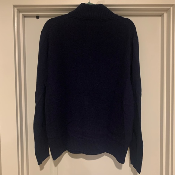 J. Crew Merino Wool Half Zip Sweater - Picture 2 of 3